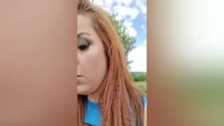 Yummy looking redhead Ell Tornado extra pounds her mouth with vibrator nigro porn