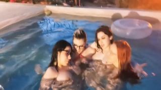 Lascivious lesbians fuck each other with their dildo bravoteen