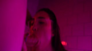 Buxom teen Yurizan Beltran is banged hard in the dining establishment