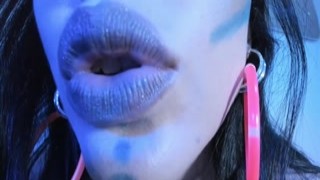 Adorable babe Candy masturbates with vibrator and draws genuine penis