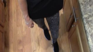 Nasty blonde with lolly sticking out of her butt opening finger fucks pussy in doggy position pronhub