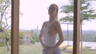 Horn-mad blondie locates a hut in the filed and gives a man with a handjob xhamster5