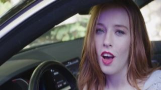 Exciting red head Mary Jane Mayhem gives blowjob and titjob galor tube