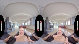 Crazy blonde Ginger Heck is having unclean anal sex on a pov video camera