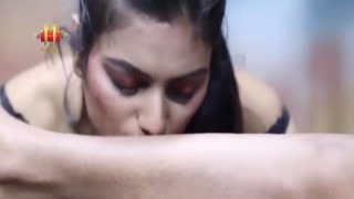 Dirty bitch is riding difficult cock in POV