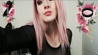 Fucking hot emo slut draws finger and spreads out butt cheeks wide open